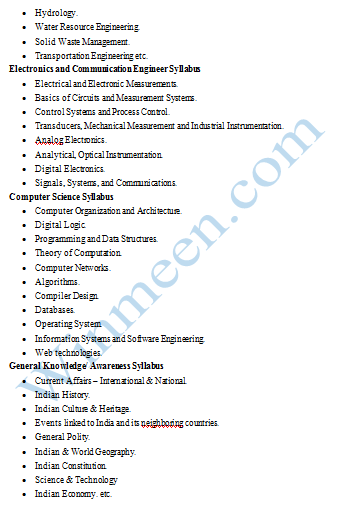 UPPCL AE Exam Pattern 2016 Uttar Pradesh Electrical Civil Syllabus Download in Pdf