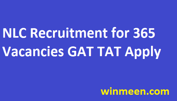 NLC Recruitment for 365 Posts of Graduate Apprentice Technical Apprentice Training 2016-17