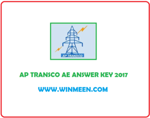 APTRANSCO AE Answer Key 2017 APTRANSCO AE Answer Key 2017