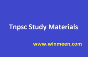 Tnpsc Study Materials For Tnpsc Group 1 2 2a 4 Vao Pdf File Download