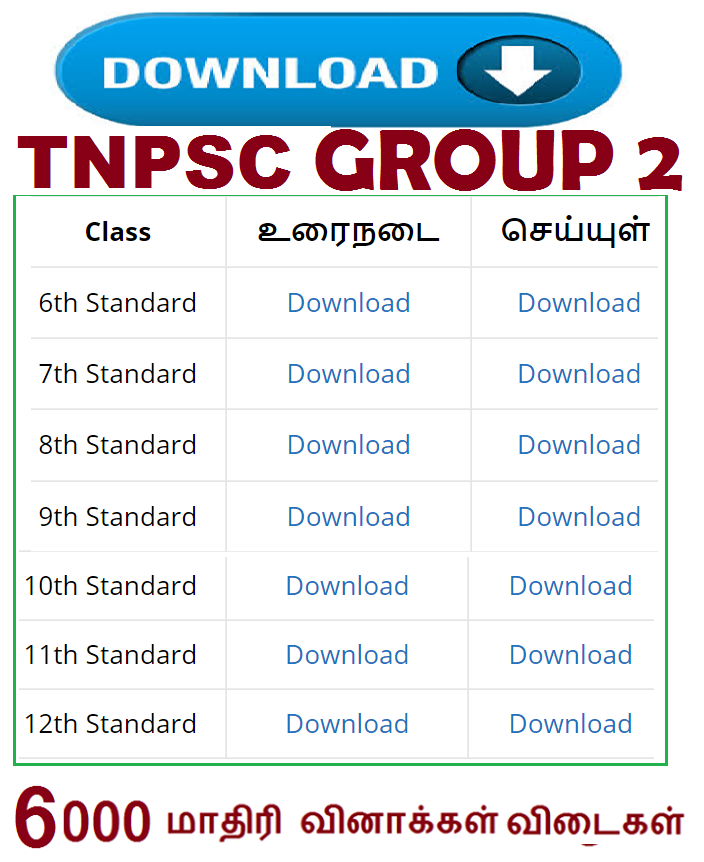 Tnpsc Tamil Model Question Paper For Tnpsc Group 2, 2A, 4, Vao - WINMEEN