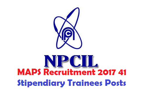 MAPS Recruitment 2017 41 Stipendiary Trainees Posts MAPS Recruitment 2017 41 Stipendiary Trainees Posts