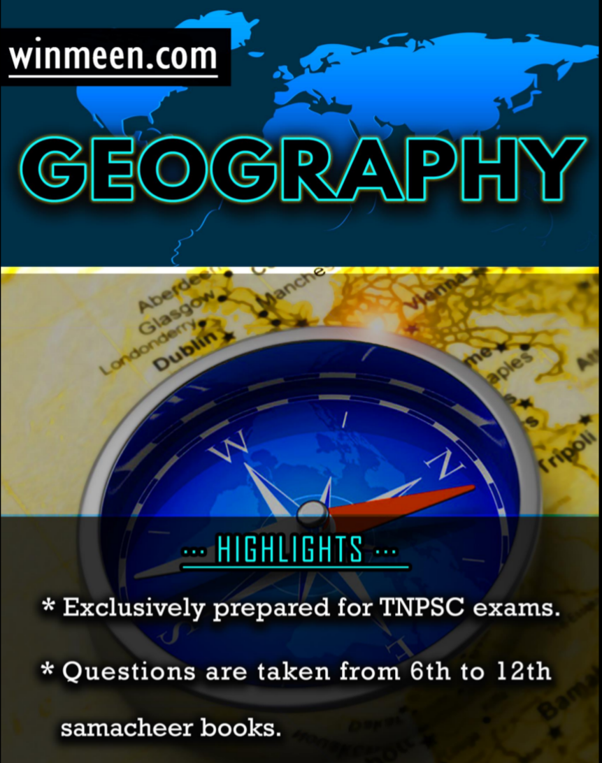 Geography Book For Tnpsc Exams [ Prepared From Samacheer Books 6th To ...