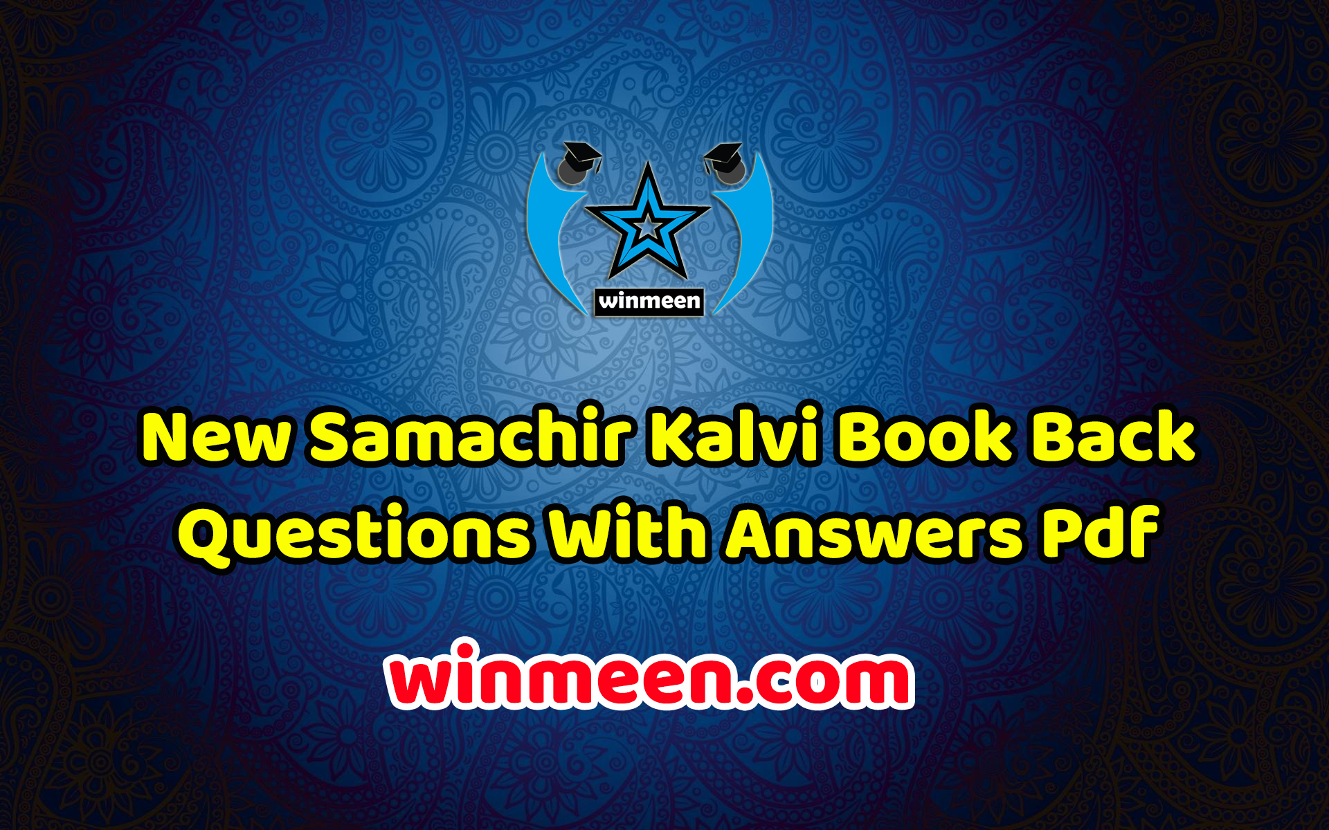 New Samachir Kalvi Book Back Questions With Answers Pdf - WINMEEN